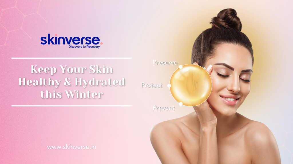 Winter Skin Care Routine for hydrated skin